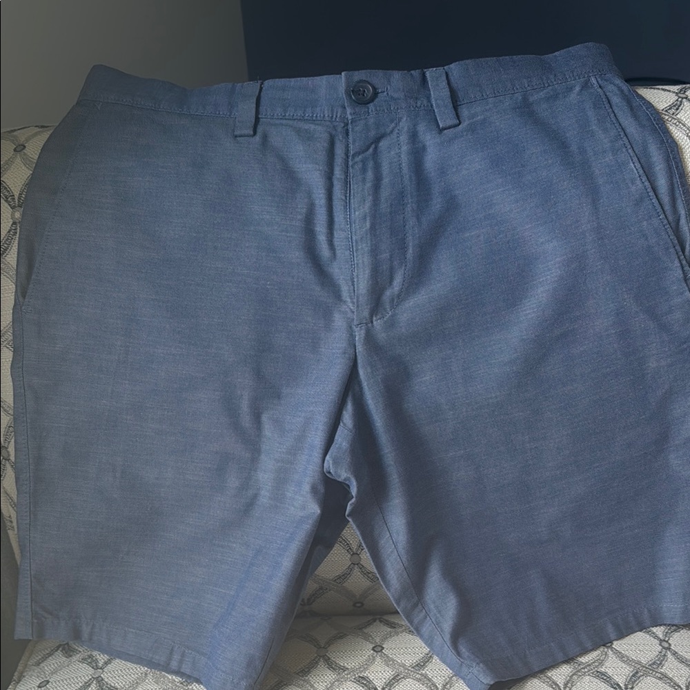 Banana Republic Men’s Blue Flat Front Shorts